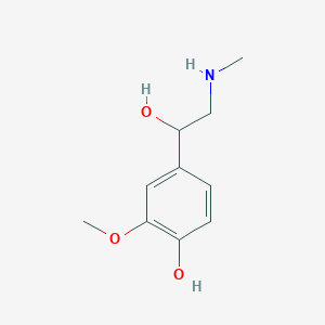 molecular formula C10H15NO3 B195012 Metanephrine CAS No. 5001-33-2