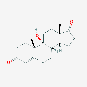 molecular formula C19H26O3 B195040 9-羟基-4-雄烯-3,17-二酮 CAS No. 560-62-3