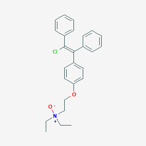 molecular formula C26H28ClNO2 B195048 Clomifenoxide CAS No. 97642-74-5