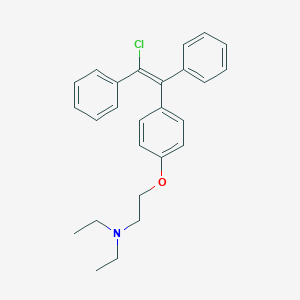 molecular formula C26H28ClNO B195052 克罗米芬 CAS No. 15690-57-0