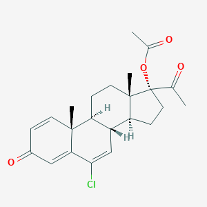 molecular formula C23H27ClO4 B195053 Delmadinone acetate CAS No. 13698-49-2