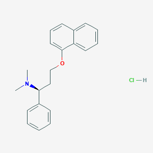 molecular formula C21H24ClNO B195061 Dapoxetine hydrochloride CAS No. 129938-20-1