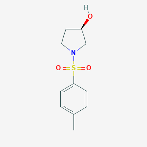 molecular formula C11H15NO3S B195066 1-(p-Tosyl)-(R)-(-)-3-pyrrolidinol CAS No. 133034-00-1