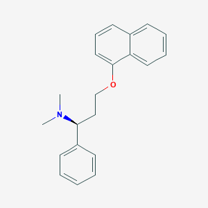 molecular formula C21H23NO B195078 Dapoxetine CAS No. 119356-77-3