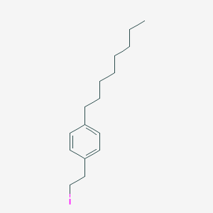 1-(2-Iodoethyl)-4-octylbenzene