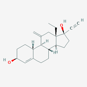 molecular formula C22H30O2 B195081 3β-羟基去索格列烯酯 CAS No. 70805-85-5