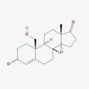 molecular formula C19H26O3 B195087 19-Hydroxyandrost-4-ene-3,17-dione CAS No. 510-64-5
