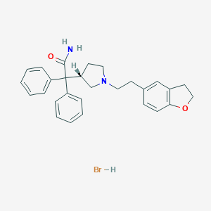 molecular formula C28H31BrN2O2 B195091 Darifenacin hydrobromide CAS No. 133099-07-7