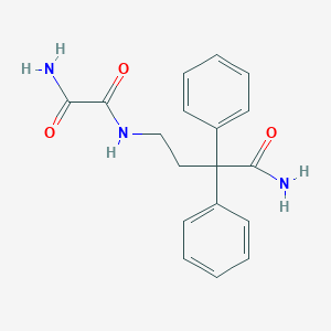 molecular formula C18H19N3O3 B195121 Imidafenacin metabolite M4 CAS No. 503598-17-2