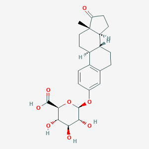 molecular formula C24H30O8 B195168 雌酮葡萄糖苷 CAS No. 2479-90-5