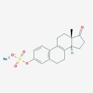 molecular formula C18H19O5S Na B195174 8,9-Dehydroestrone sodium sulfate CAS No. 61612-83-7