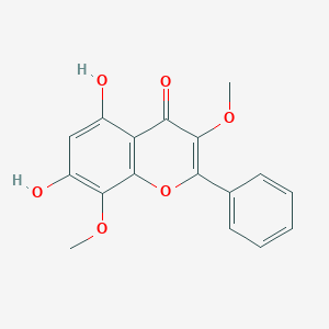 molecular formula C17H14O6 B195195 Gnaphaliin CAS No. 33803-42-8