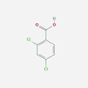 molecular formula C7H4Cl2O2 B195198 2,4-二氯苯甲酸 CAS No. 50-84-0