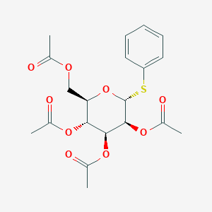 molecular formula C20H24O9S B019521 Phenyl 2,3,4,6-Tetra-O-acetyl-1-thio-alpha-D-mannopyranoside CAS No. 108032-93-5