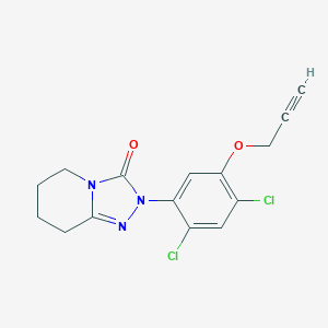 molecular formula C15H13Cl2N3O2 B195255 Azafenidin CAS No. 68049-83-2
