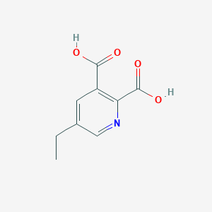 molecular formula C9H9NO4 B195265 5-Ethylpyridine-2,3-dicarboxylic acid CAS No. 102268-15-5