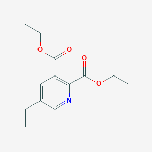 molecular formula C13H17NO4 B195267 Diethyl 5-ethylpyridine-2,3-dicarboxylate CAS No. 105151-39-1
