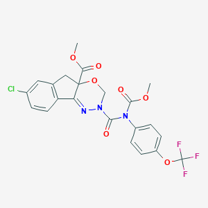 molecular formula C22H17ClF3N3O7 B195298 Indoxacarb CAS No. 144171-61-9