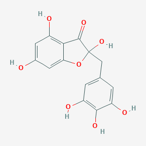 molecular formula C15H12O8 B019530 Amaronol A 
