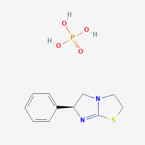 molecular formula C11H15N2O4PS B195305 Levamisole phosphate CAS No. 32093-35-9