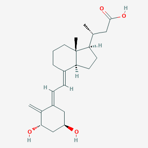 molecular formula C23H34O4 B195311 Calcitroic acid CAS No. 71204-89-2