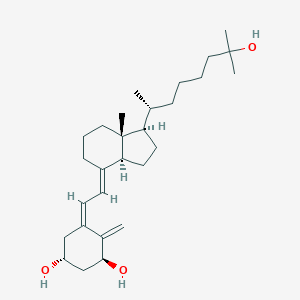 molecular formula C28H46O3 B195312 24-Homo-1,25-dihydroxyvitamin D3 CAS No. 103656-40-2