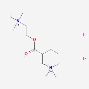 molecular formula C13H28I2N2O2 B019534 SPTSCJIEXOMGQM-UHFFFAOYSA-L CAS No. 109044-30-6