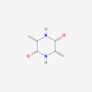 B195356 2,5-Dimethylene-3,6-diketopiperazine CAS No. 15996-22-2