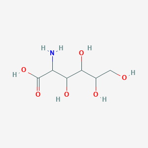 molecular formula C6H13NO6 B195357 2-Amino-2-deoxy-D-gluconic acid CAS No. 3646-68-2