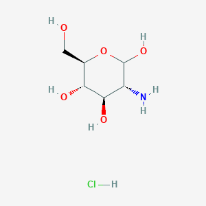 molecular formula C6H14NO5Cl B195360 Glucosamine hydrochloride CAS No. 66-84-2