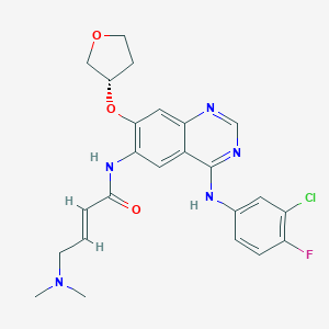 molecular formula C24H25ClFN5O3 B195384 Afatinib CAS No. 850140-72-6