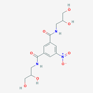 molecular formula C14H19N3O8 B195395 N,N'-Bis(2,3-dihydroxypropyl)-5-nitro-1,3-benzenedicarboxamide CAS No. 76820-34-3