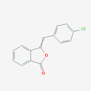 molecular formula C15H9ClO2 B195399 3-(4-氯苄叉)异苯并呋喃-1(3H)-酮 CAS No. 20526-97-0