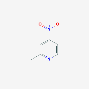molecular formula C6H6N2O2 B019543 2-Methyl-4-nitropyridine CAS No. 13508-96-8