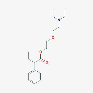 molecular formula C18H29NO3 B195433 Butamirate CAS No. 18109-80-3