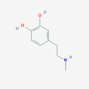molecular formula C9H13NO2 B195452 Epinine CAS No. 501-15-5