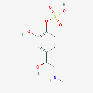 molecular formula C9H13NO6S B195458 Epinephrine sulfoconjugate CAS No. 77469-50-2