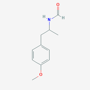 molecular formula C11H15NO2 B195473 N-[1-(4-Methoxyphenyl)propan-2-yl]formamide CAS No. 126002-14-0