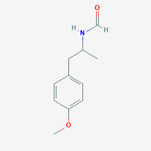 B195473 Formamide, N-[2-(4-methoxyphenyl)-1-methylethyl]- CAS No. 126002-14-0
