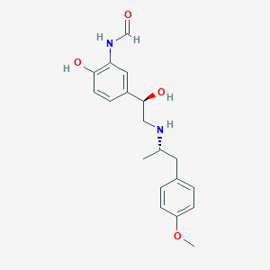 molecular formula C19H24N2O4 B195476 rel-(R,S)-Formoterol CAS No. 67346-51-4