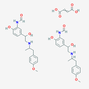 molecular formula C42H52N4O12 B195479 Formoterol Fumarate CAS No. 43229-80-7