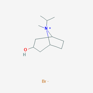 molecular formula C11H22BrNO B195488 N-Isopropyltropinium CAS No. 58005-18-8