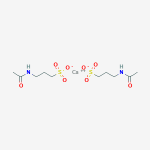 molecular formula C5H11CaNO4S B195499 CID 87094703 CAS No. 77337-73-6