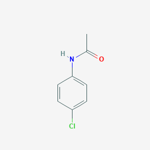 molecular formula C8H8ClNO B195516 4'-氯乙酰苯胺 CAS No. 539-03-7