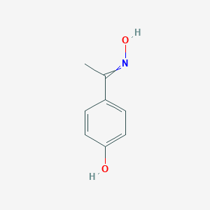 molecular formula C8H9NO2 B195520 4'-羟基苯乙酮肟 CAS No. 34523-34-7