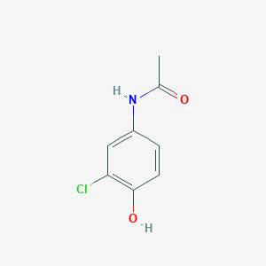 B195526 N-(3-Chloro-4-hydroxyphenyl)acetamide CAS No. 3964-54-3