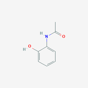 molecular formula C8H9NO2 B195528 2-Acetamidophenol CAS No. 614-80-2