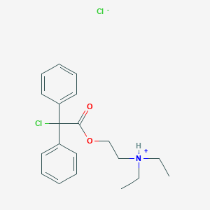 molecular formula C20H24ClNO2.HCl B195545 Diaminophen CAS No. 902-83-0