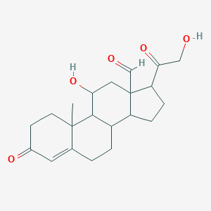 molecular formula C21H28O5 B195564 Aldosterone CAS No. 52-39-1