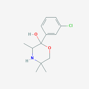 molecular formula C13H18ClNO2 B195610 Bupropion morpholinol CAS No. 357399-43-0